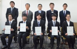 令和元年度工学部・工学専攻奨励賞表彰式