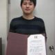 修士課程工学専攻機械工学コース2年の安井孟さんが学会賞学生奨励賞を受賞