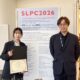修士課程電気電子工学コース2年姜可さんが国際会議SLPC2026でポスター発表賞を受賞